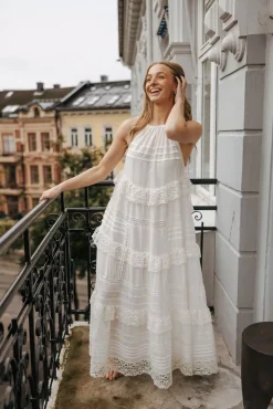 Fuenta Dress White^MUNTHE Clearance