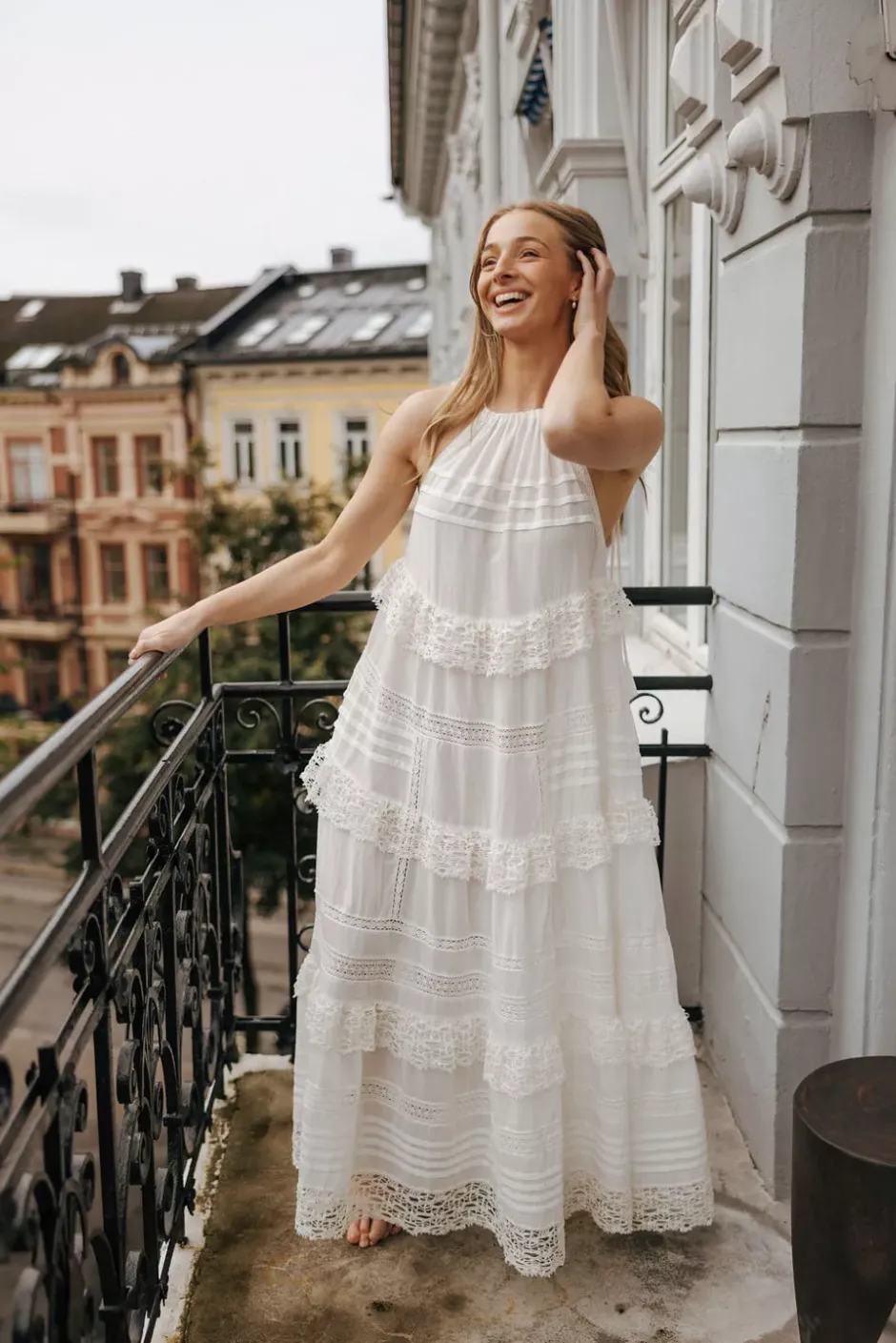 Fuenta Dress White^MUNTHE Clearance