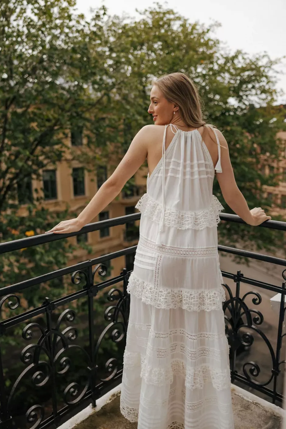 Fuenta Dress White^MUNTHE Clearance