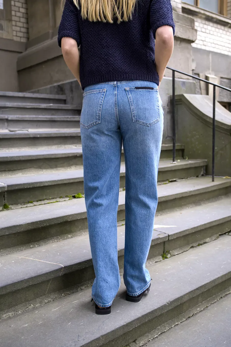 Gavin Long Jean Atlantic Blue^ANINE BING Best