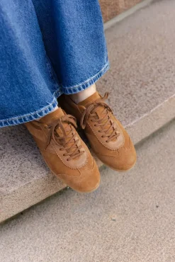 Ghost Suede/Leather Sneakers Cognac^JIM RICKEY Best