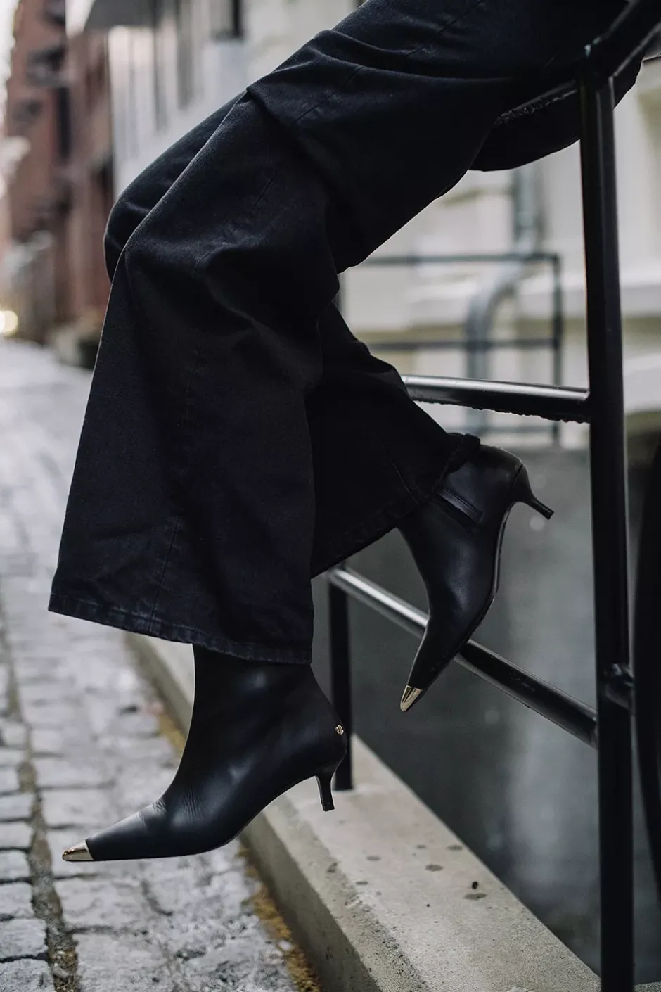 Gia Boots With Metal Toe Cap Black^ANINE BING Online