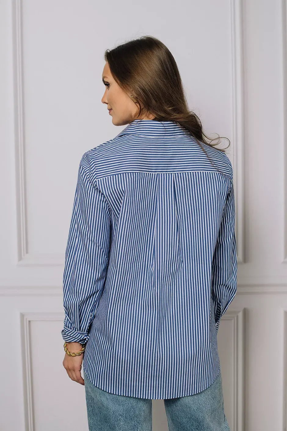 Gossip Shirt Blue Stripes^HIIL STUDIO Sale