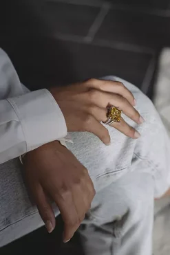 Gul Zirconium Ring^THEOO Sale