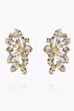 Havanna Earrings Gold Crystal^CAROLINE SVEDBOM Best