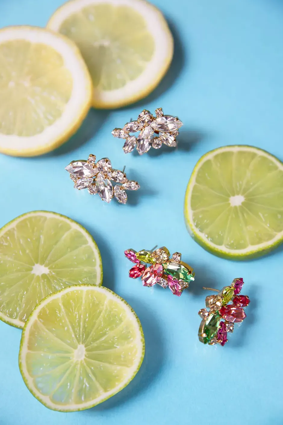 Havanna Earrings Gold Crystal^CAROLINE SVEDBOM Best