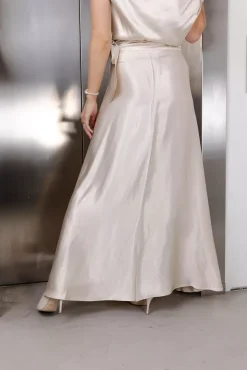 Hazel Skirt Champagne^VIVEH Hot