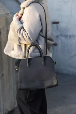 x Jim Rickey HiiL Tote Grained Black^HIIL STUDIO Clearance