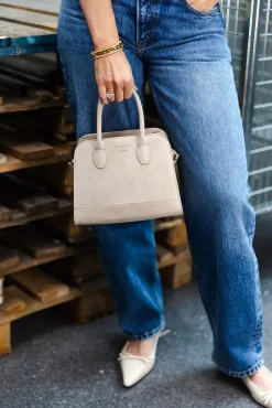 x Jim Rickey HiiL Tote Small Suede Dk Sand^HIIL STUDIO Sale