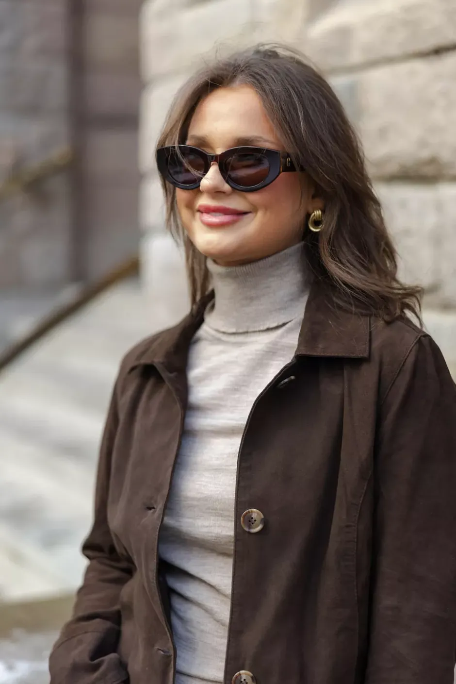 Ines Brown/Brown^CORLIN EYEWEAR Outlet