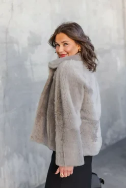 Jayda Jacket Lacon Cashmere Ennui^UTZON Hot