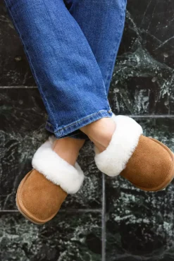 Jolie Slippers Chestnut^EMU Online