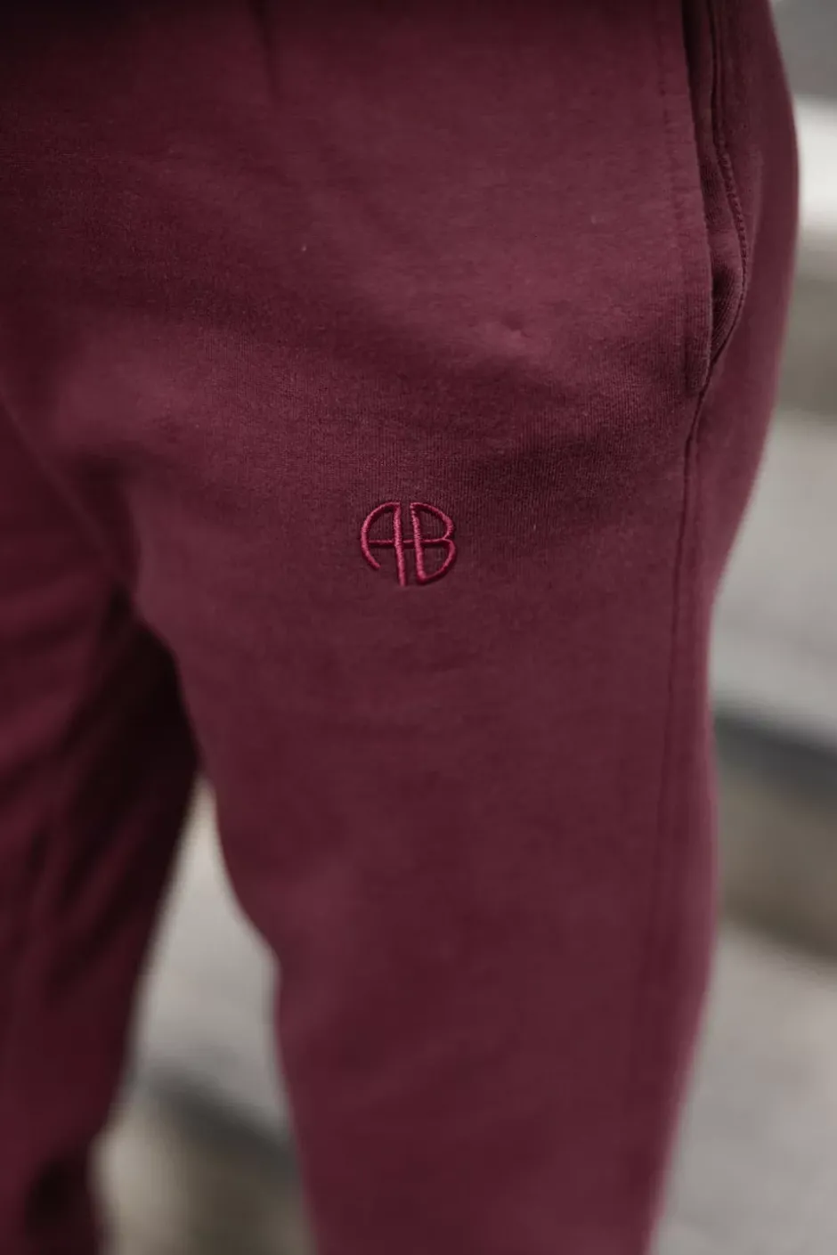 Karter Jogger Dark Burgundy^ANINE BING Hot