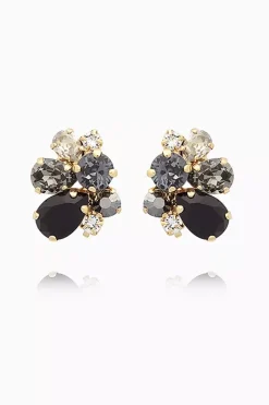 Katie Earrings Gold Black Combo^CAROLINE SVEDBOM Outlet