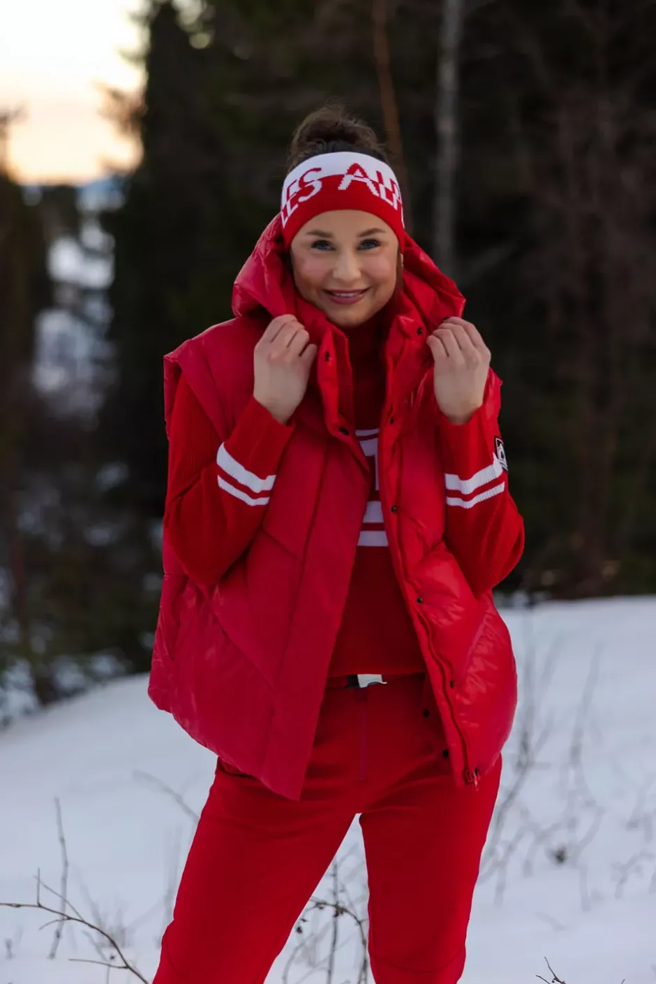 Kirchberg Padded Jacket Scarlet Red^TWISTu0026TANGO Best