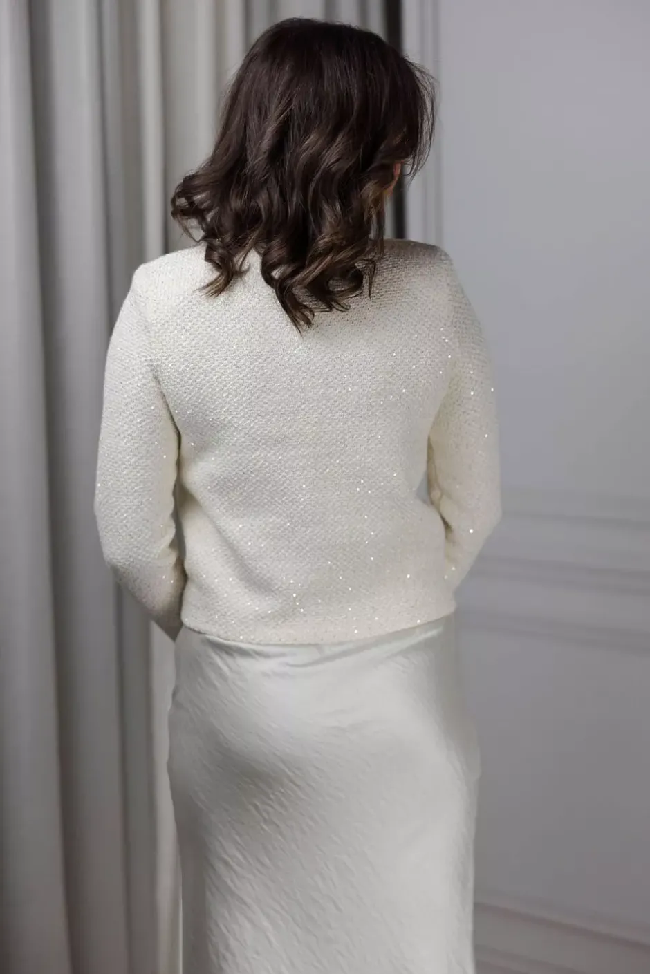Knit Cardigan Cream^SELF-PORTRAIT Discount