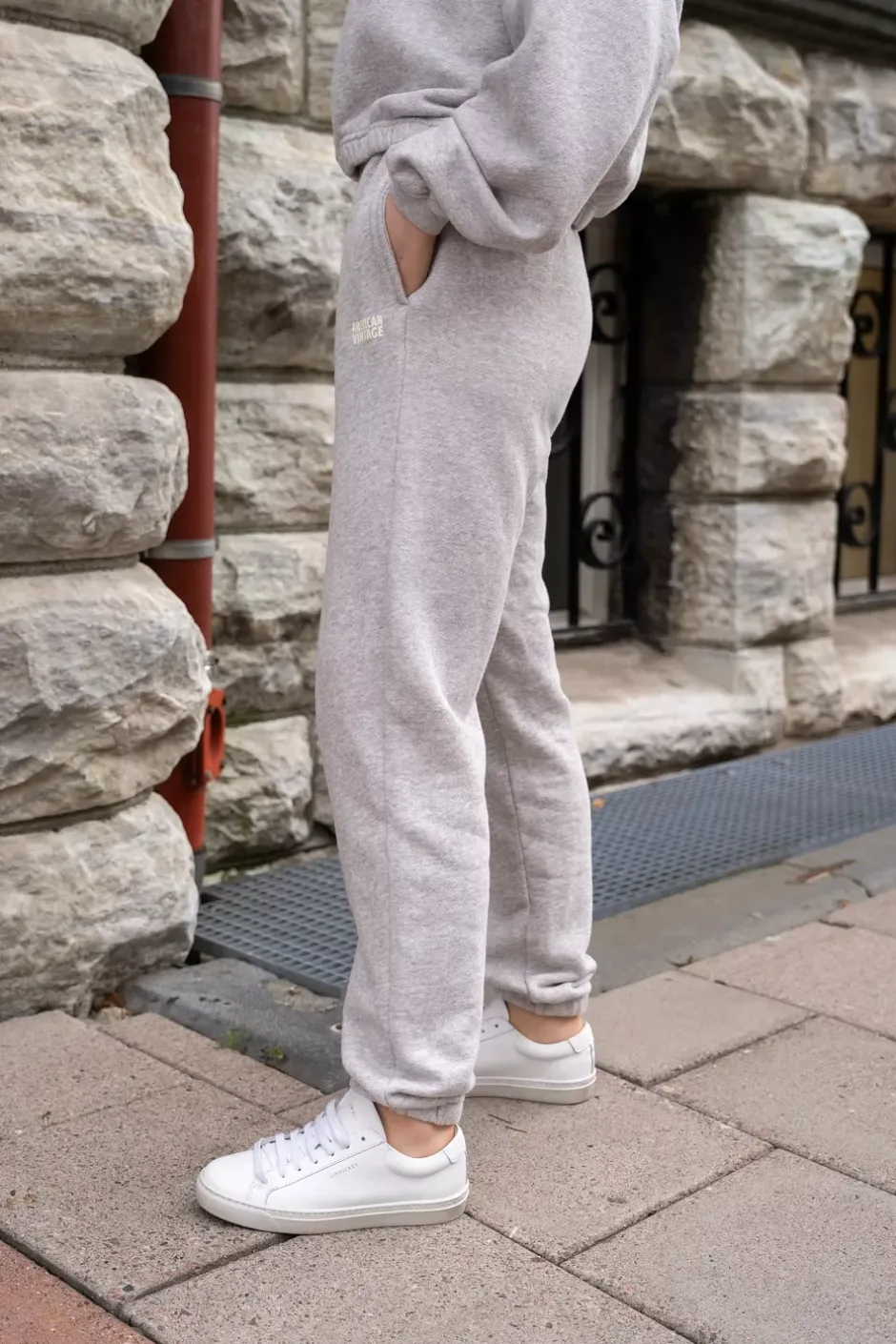 Kodytown Pant Polar Melange^AMERICAN VINTAGE New