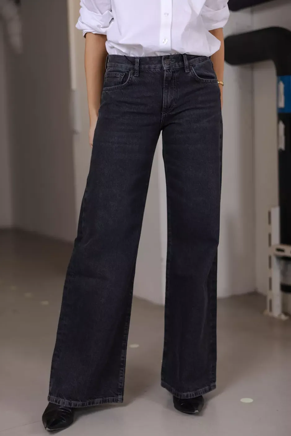 Kyoto Black Vintage 62^JEANERICA Discount