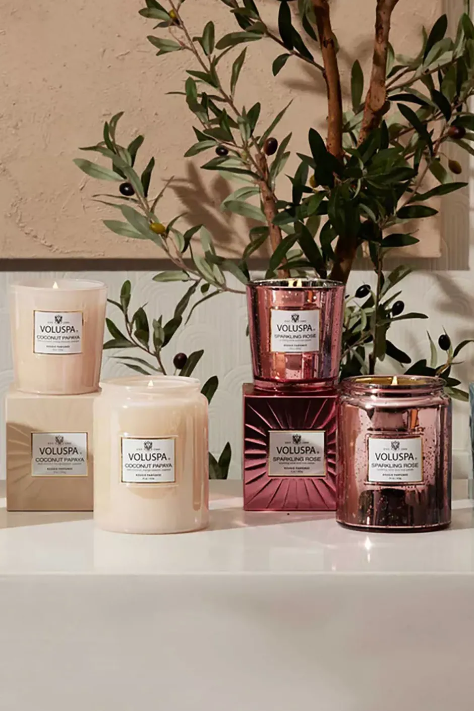 Large Jar Candle 100t Coconut Papaya^VOLUSPA Online