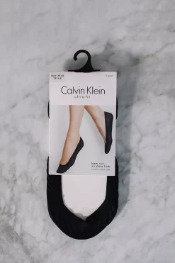 Lasercut No-Show Liner Black^CALVIN KLEIN Clearance