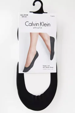 Lasercut No-Show Liner Black^CALVIN KLEIN Clearance