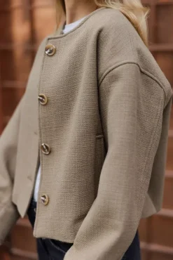 Lena Jacket Olive^CLERMONTE Online