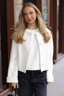 Lena Jacket White^CLERMONTE Sale