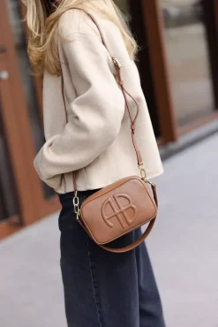 Lili Bag Cognac Pebbled^ANINE BING Discount