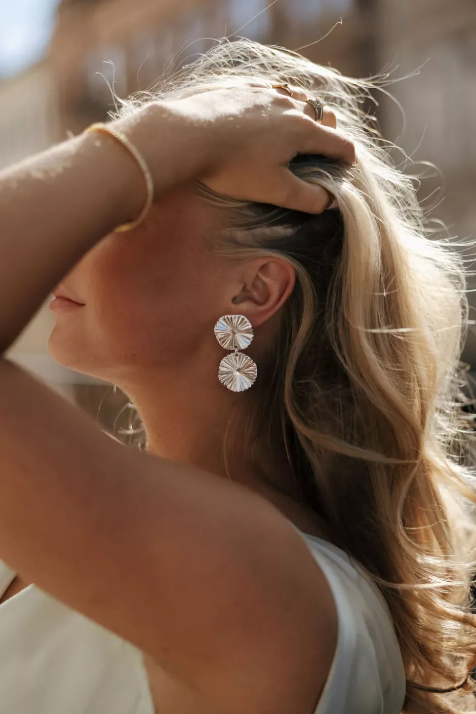 Limei Earrings Silver Plated^TWISTu0026TANGO New