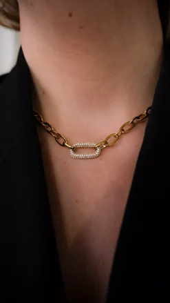 Link Necklace Gold^HIIL STUDIO JEWELRY Hot