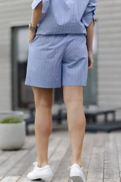Linn shorts Blue Stripes^CARMA COLLECTION New