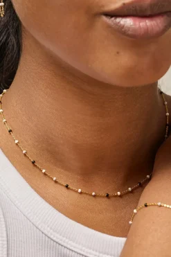 Lola Necklace Salt N Pepper^ENAMEL COPENHAGEN New