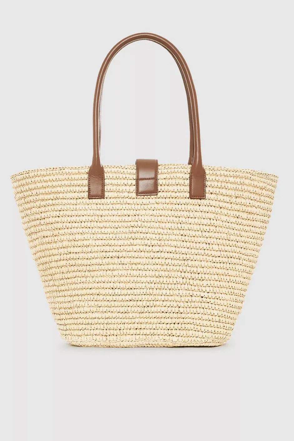 Lou Tote Monogram Natural With Cognac^ANINE BING Best