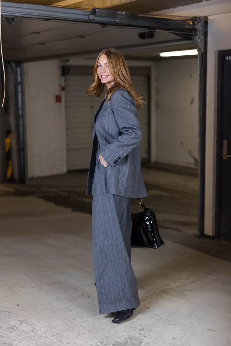 Lou Trouser Black And Grey Stripe^ANINE BING Best