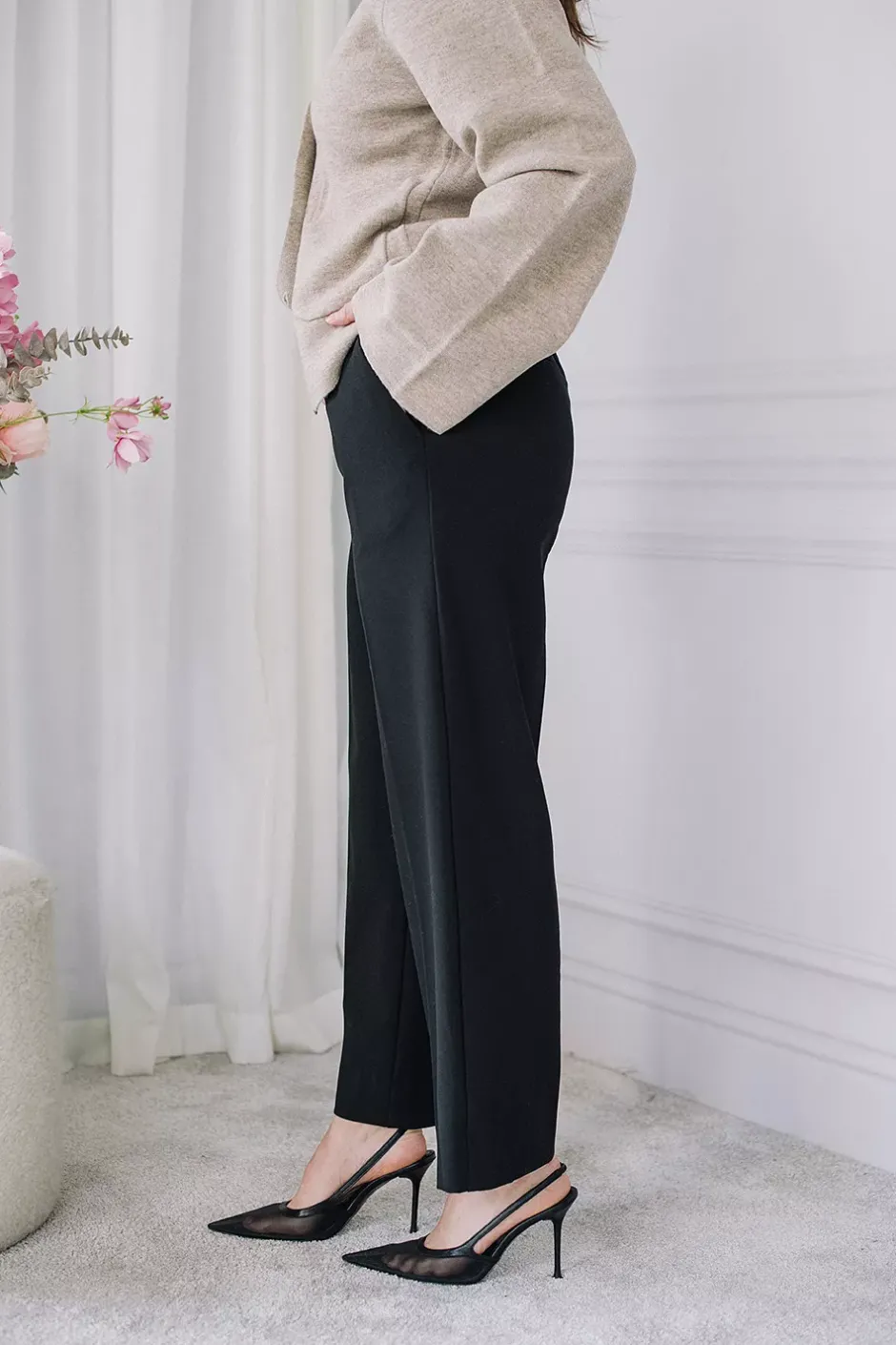 LouiseFv Ankle 285 Black^FIVE UNITS Sale