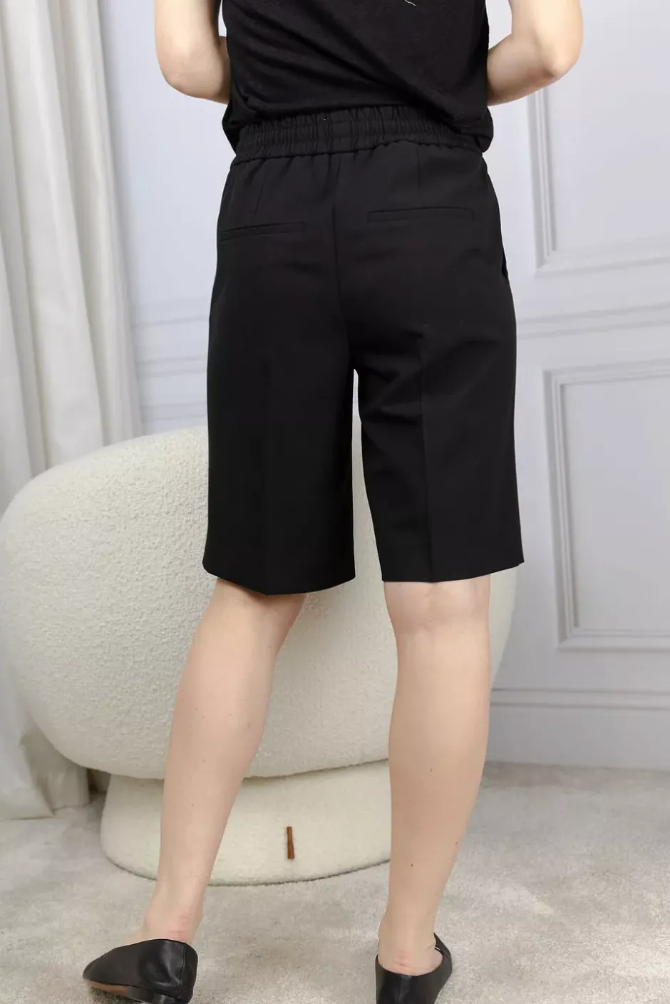 LouiseFV Shorts 285 Black^FIVE UNITS Fashion
