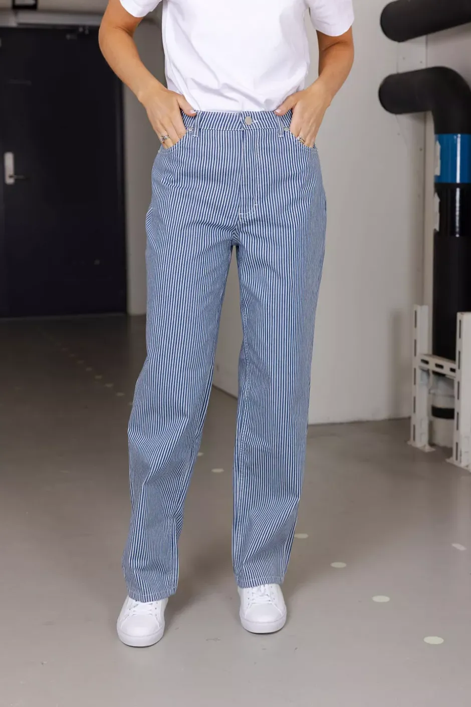 LunaFV Regular 825 Blue Stripe^FIVE UNITS Fashion