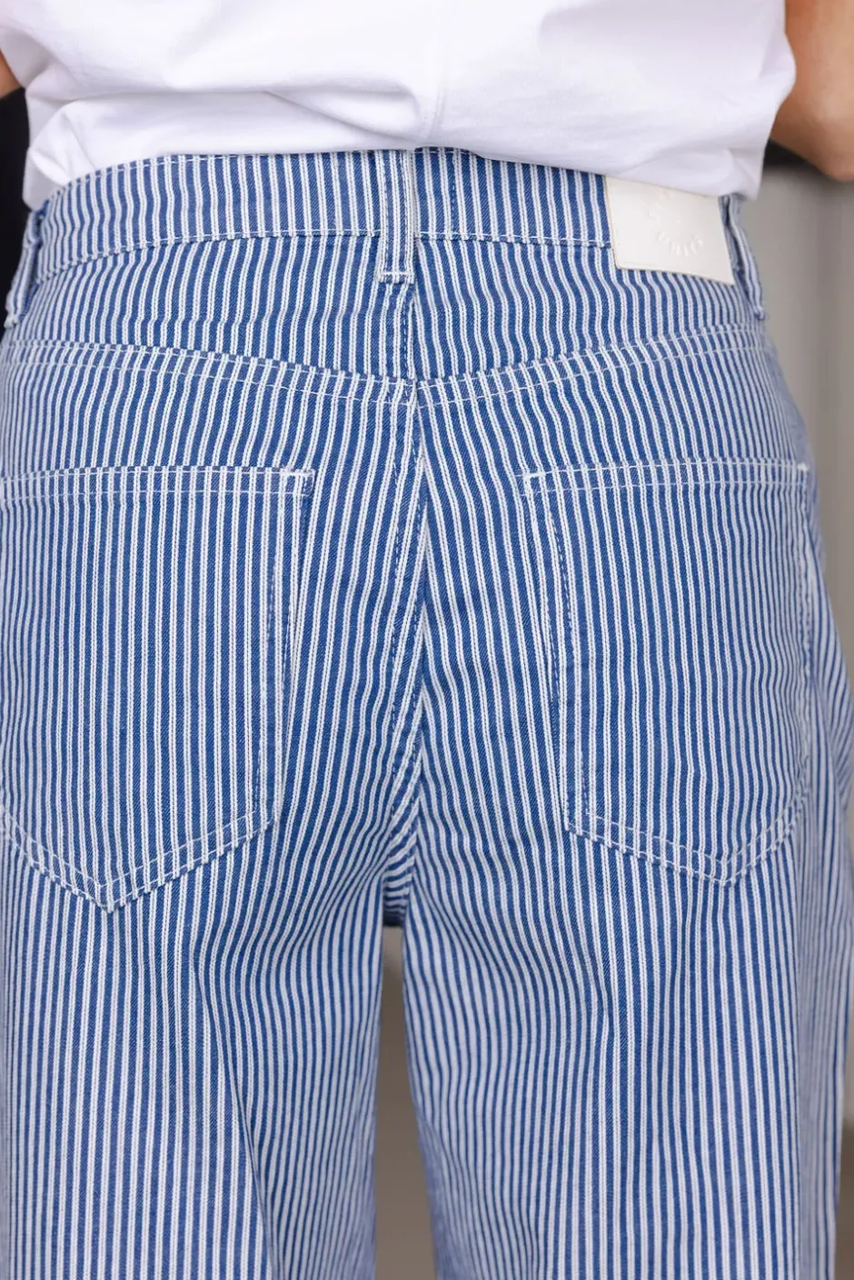 LunaFV Regular 825 Blue Stripe^FIVE UNITS Fashion