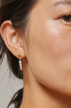 Malaika Earring Pearl^ENAMEL COPENHAGEN Clearance