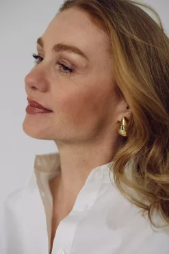 Malcesine Drop Earrings Gold Plated^TWISTu0026TANGO Best