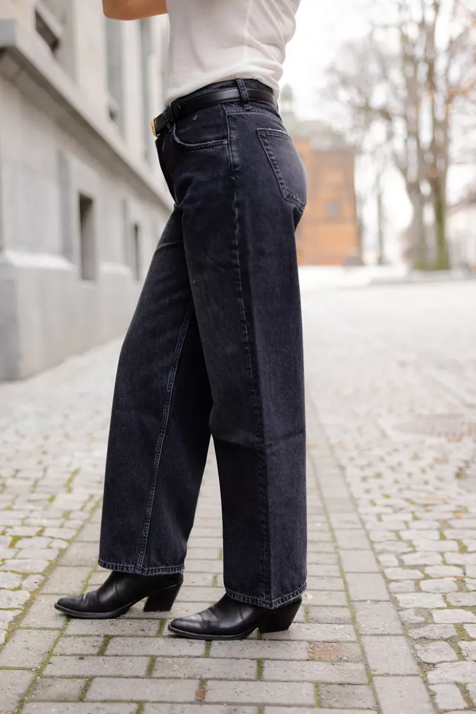 Manon Jean Dark Stone Grey^ANINE BING New