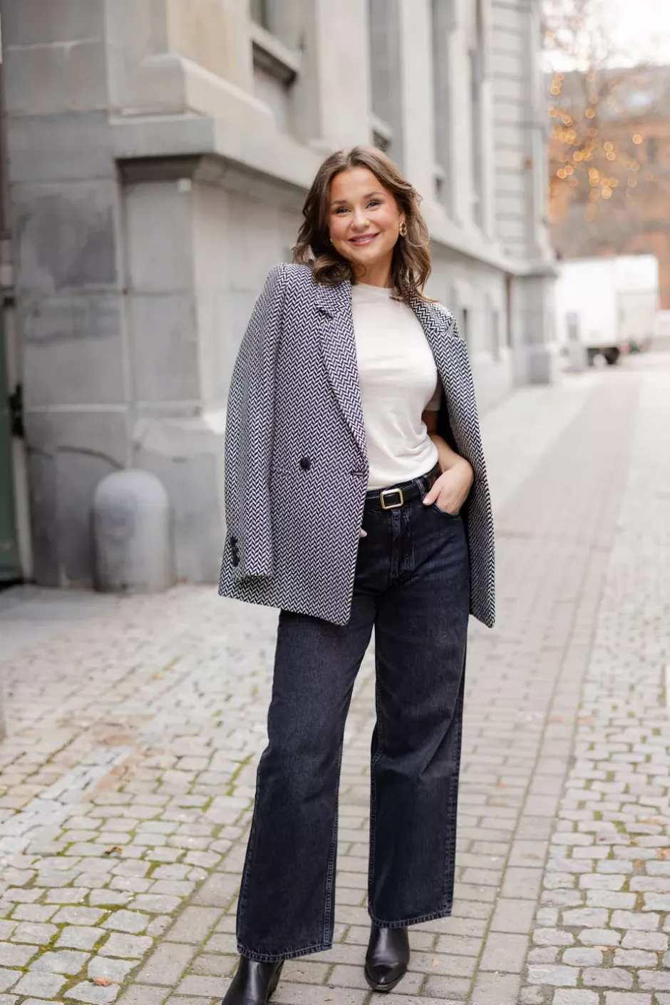 Manon Jean Dark Stone Grey^ANINE BING New