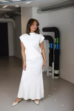 Manon Knitted Skirt Off White^TWISTu0026TANGO Fashion