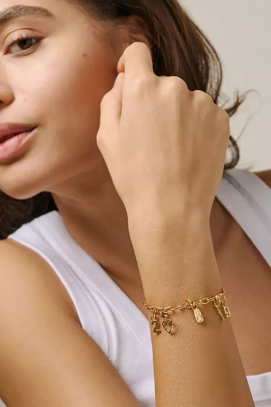 Medium Charm Bracelet Gold^ENAMEL COPENHAGEN Best