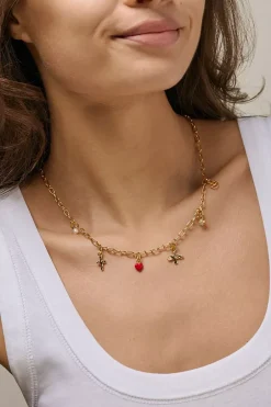 Medium Charm Necklace Gold^ENAMEL COPENHAGEN Outlet