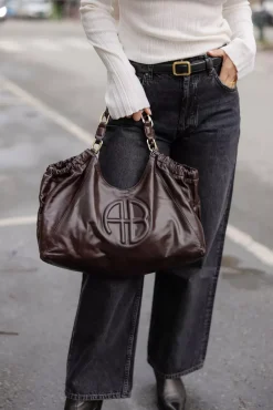 Medium Kate Tote Bordeaux^ANINE BING Clearance