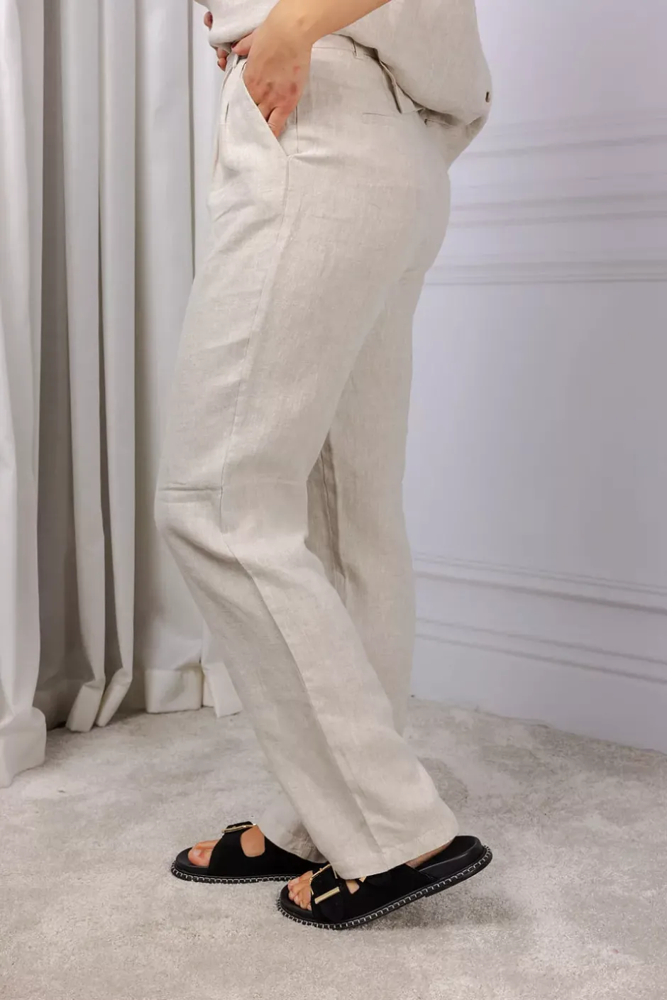 Meloe Trouser Light Camel^SAND Sale