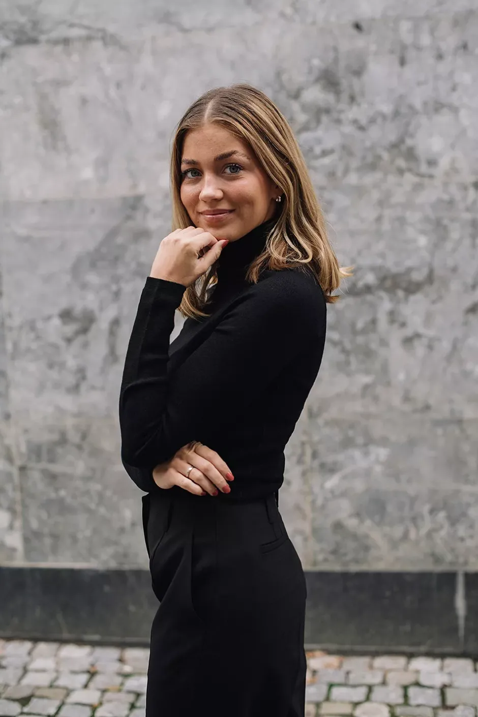 Merino Turtleneck Black^DAGMAR Discount