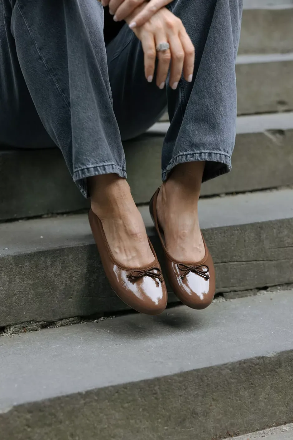 Merle Ballerina Espresso^CARMA Sale
