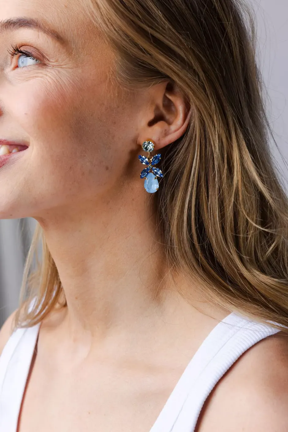 Mini Dione Earrings Gold Sky Ignite^CARMA Clearance